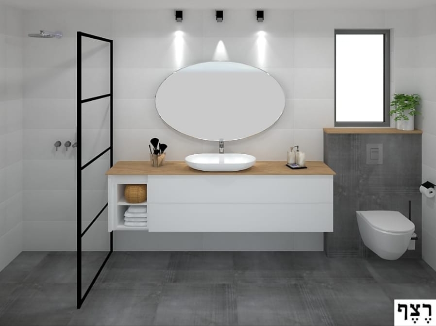 עיצוב חדרי רחיצה מודרניים