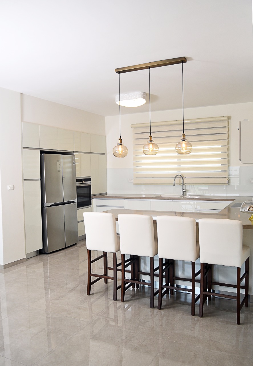 עיצוב פנים לפנטהאוז בקרית אתא