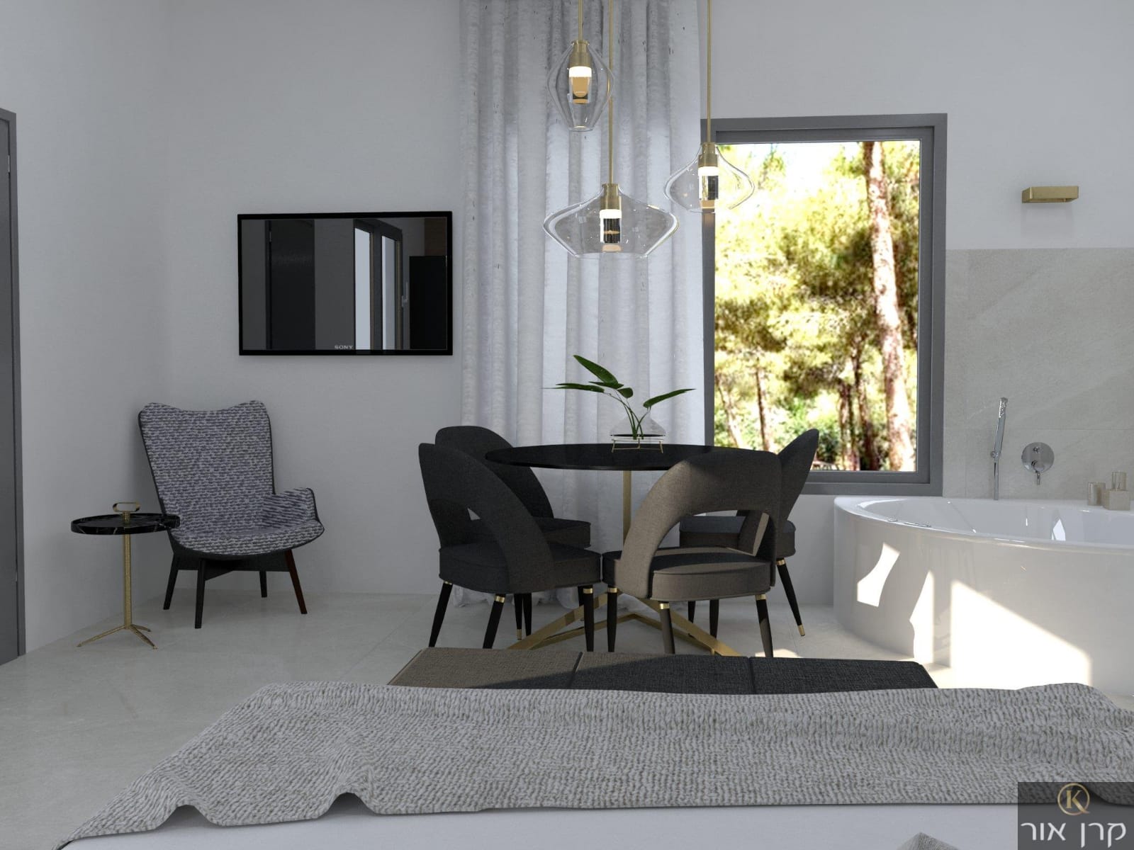 עיצוב צימרים וחדרי הארחה בצפון