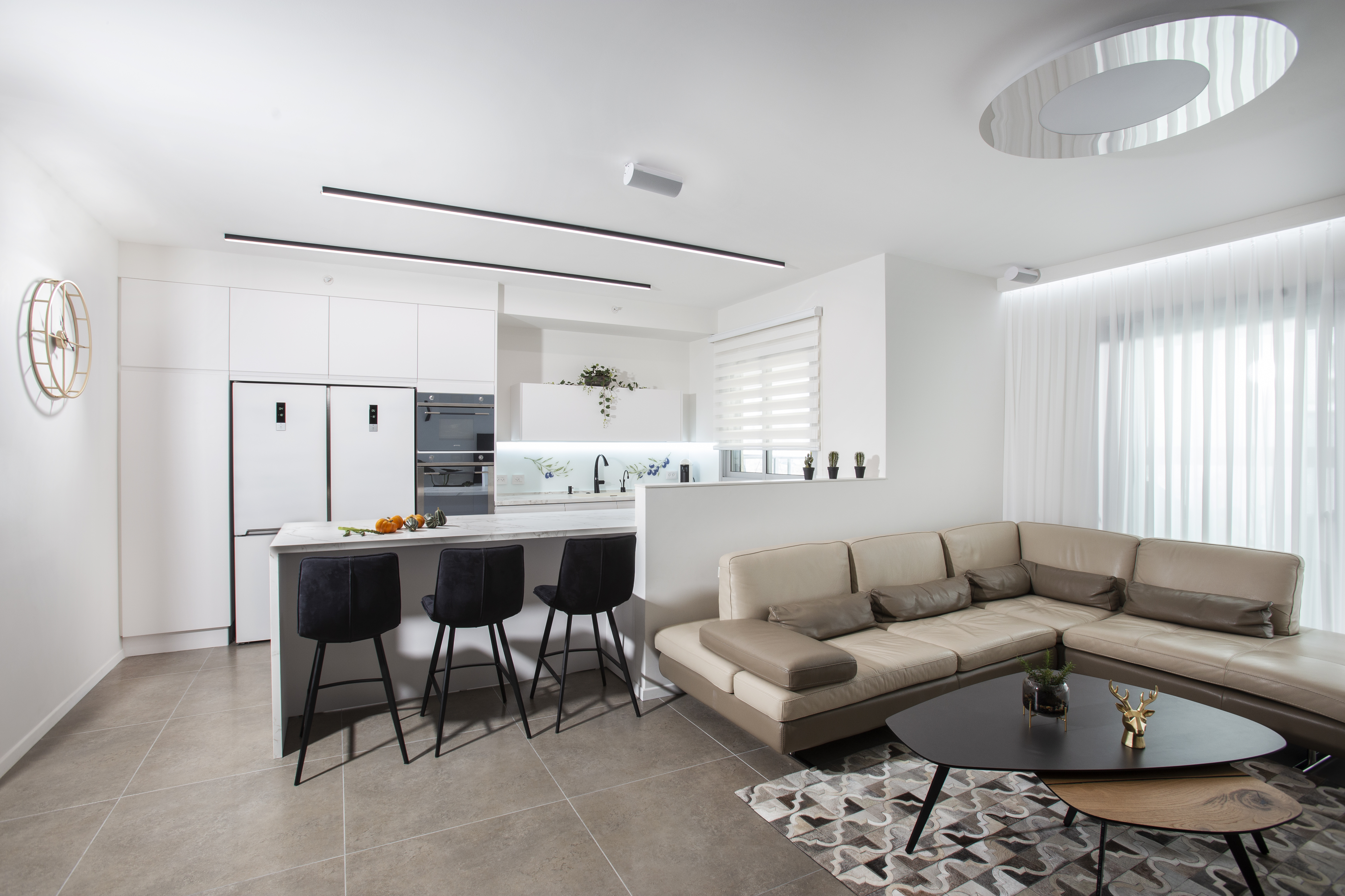 עיצוב דירת 5 חדרים בראשל"צ