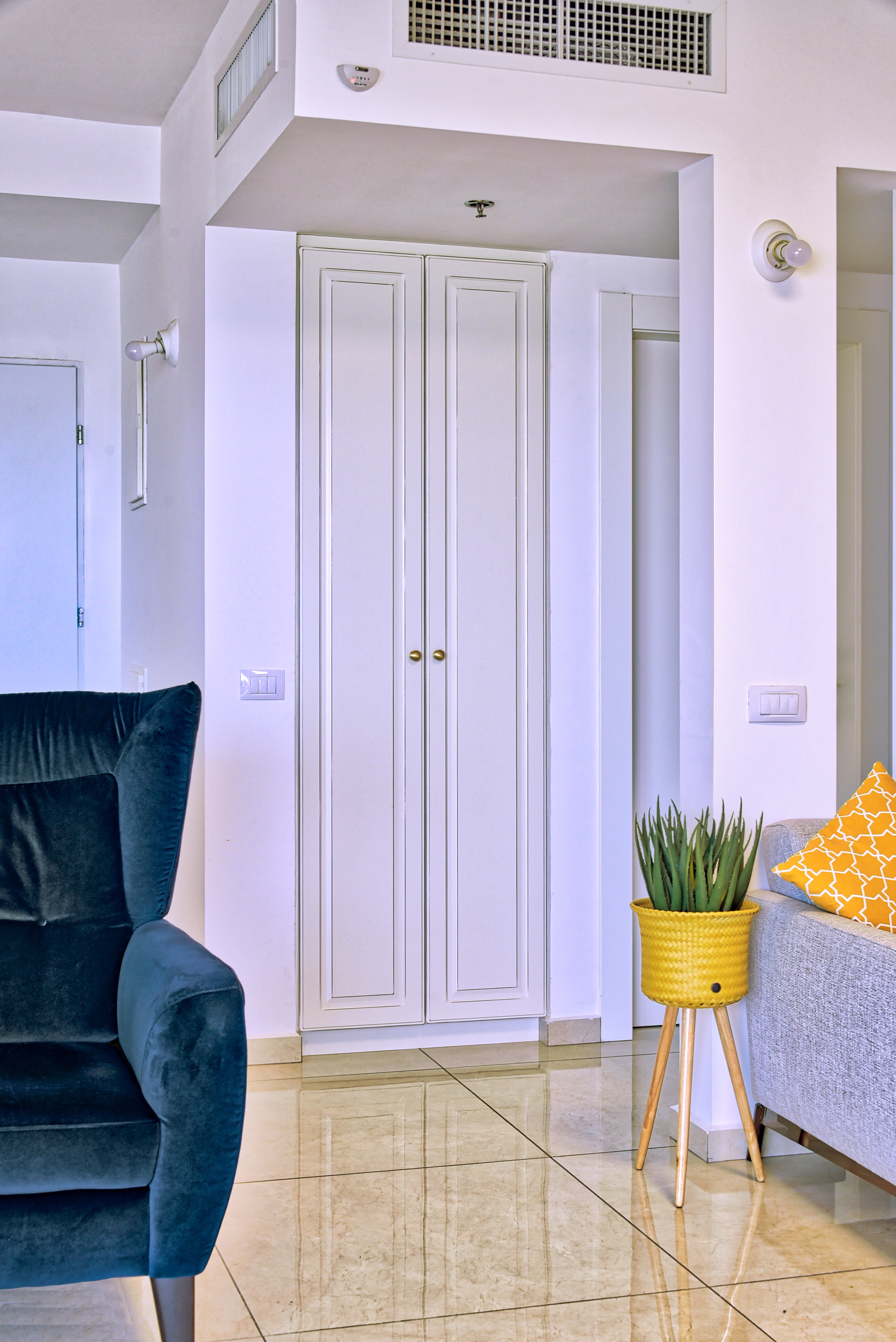 חידוש איזור המטבח והסלון בדירה ברמת גן