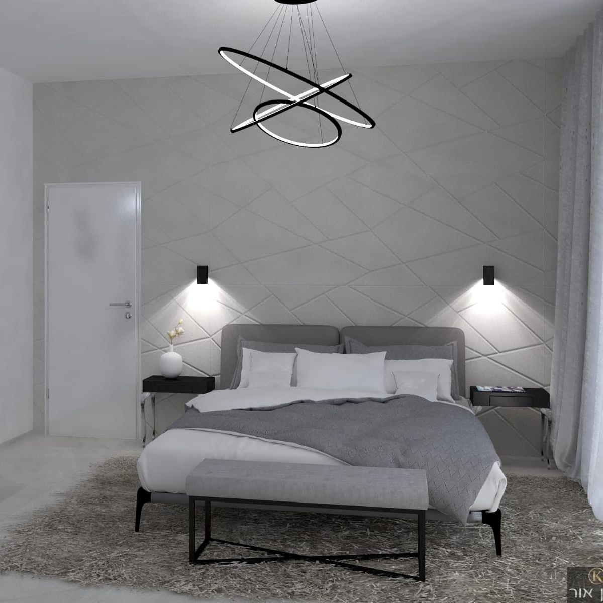 חדרי שינה מעוצבים