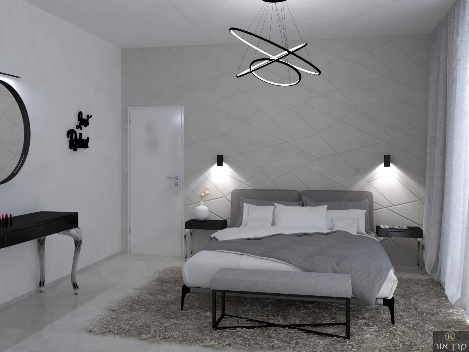 חדרי שינה מעוצבים