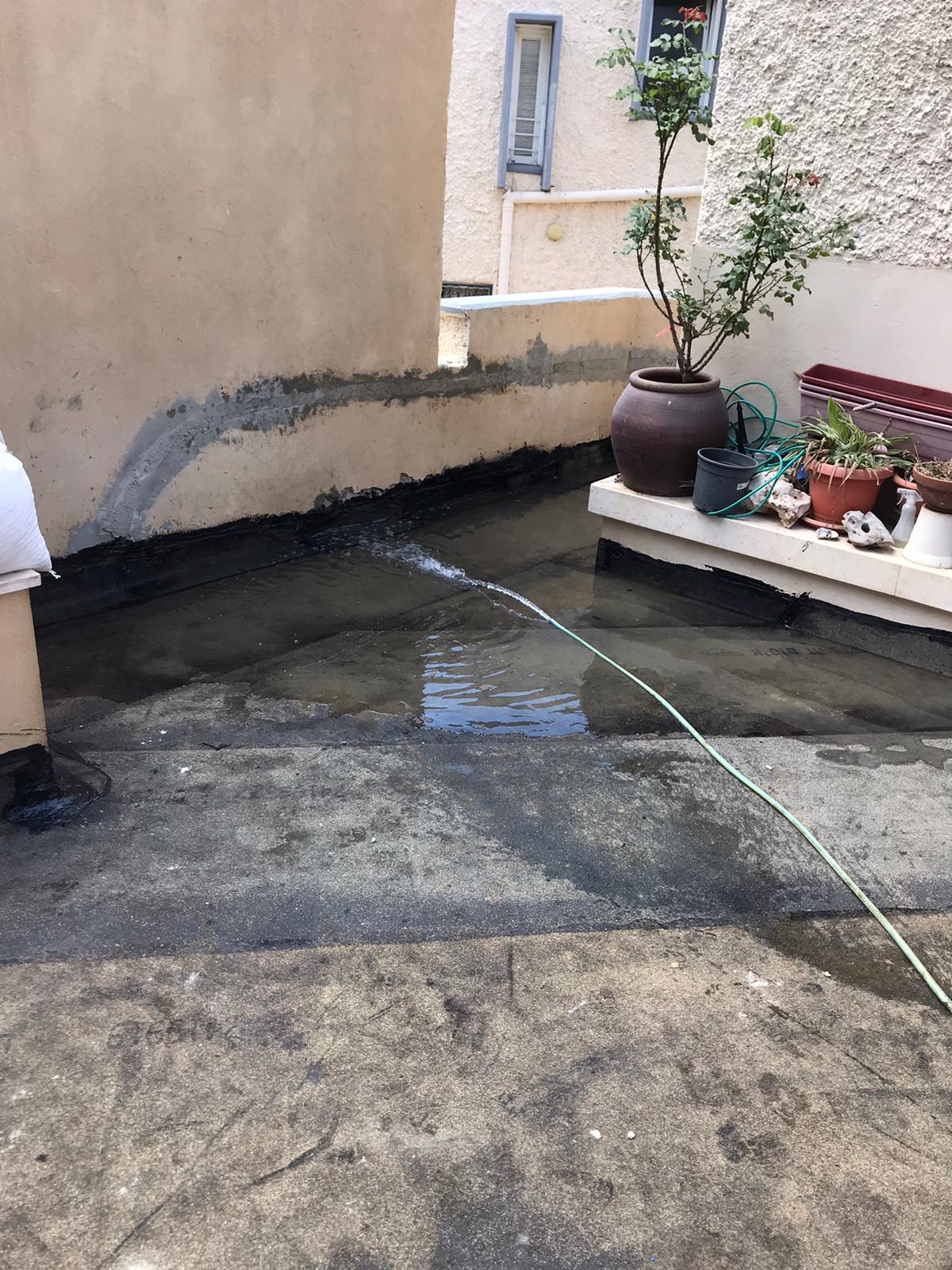 איטום ושיפוץ מרפסת