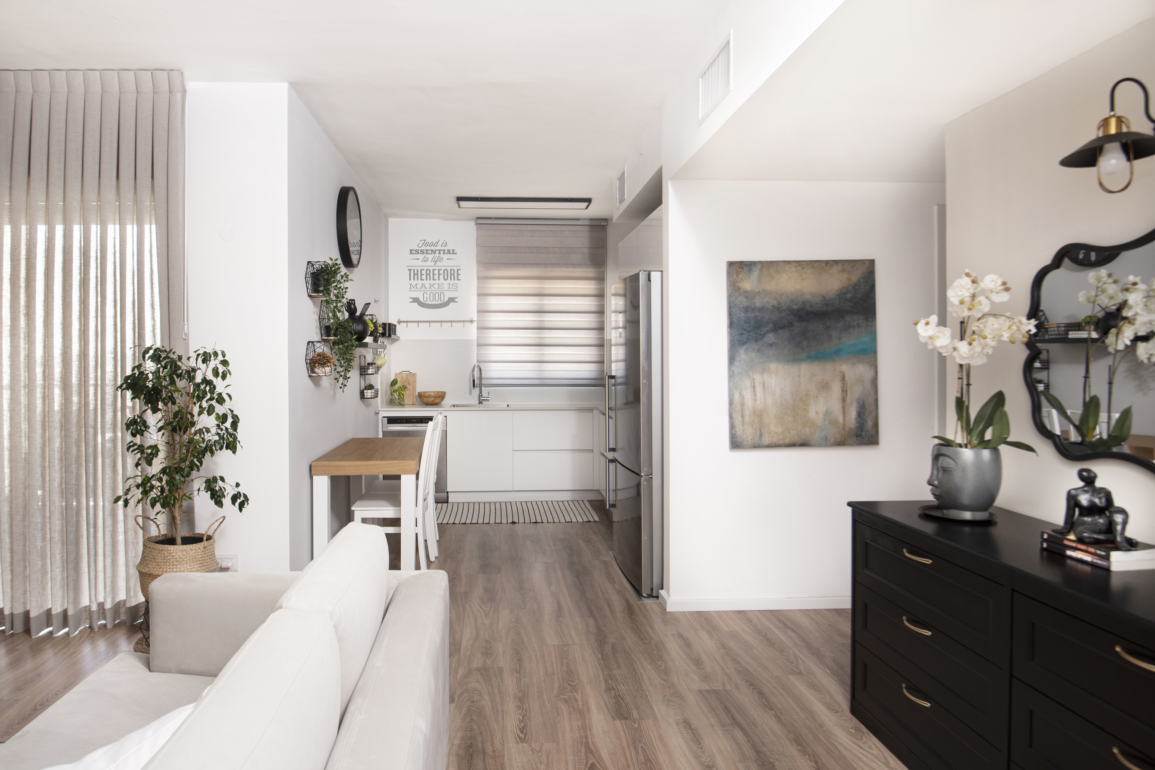 הום סטיילינג לדירה שכורה