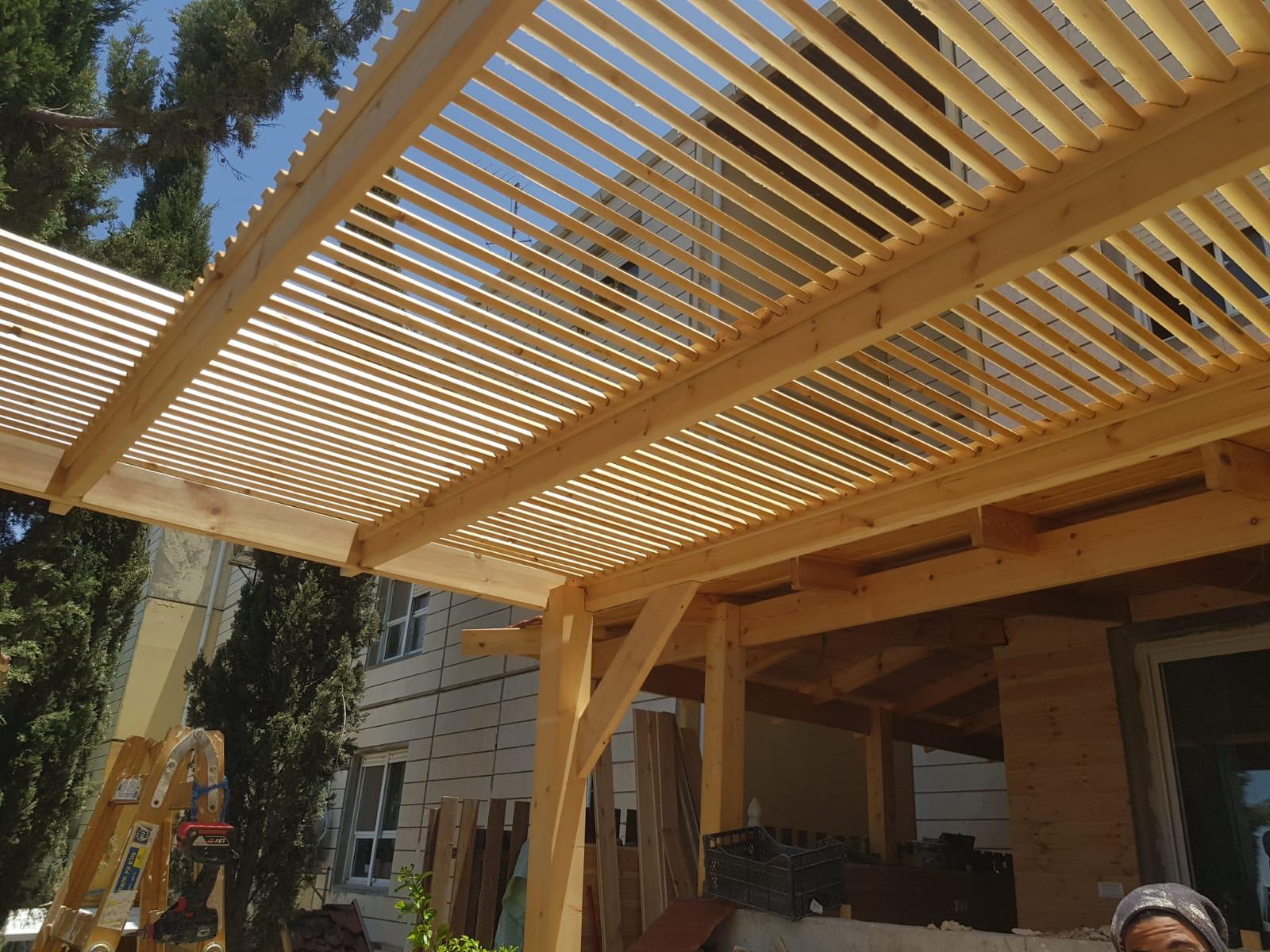 פרגולות מעץ