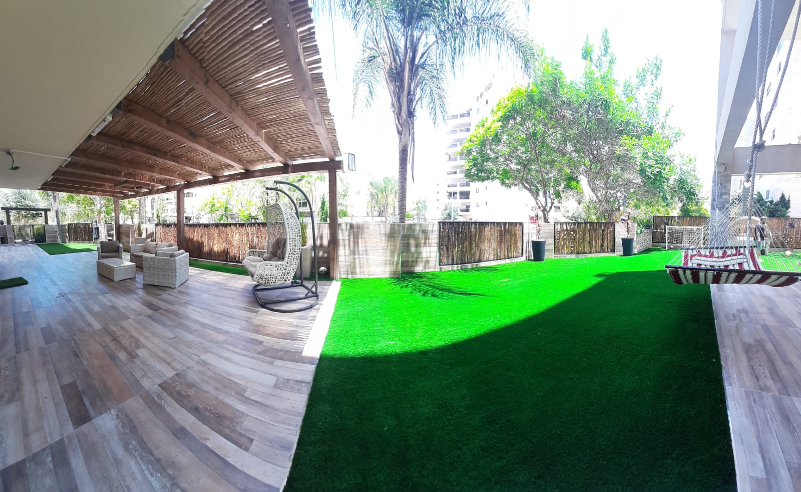 הקמת גינה לפני ואחרי