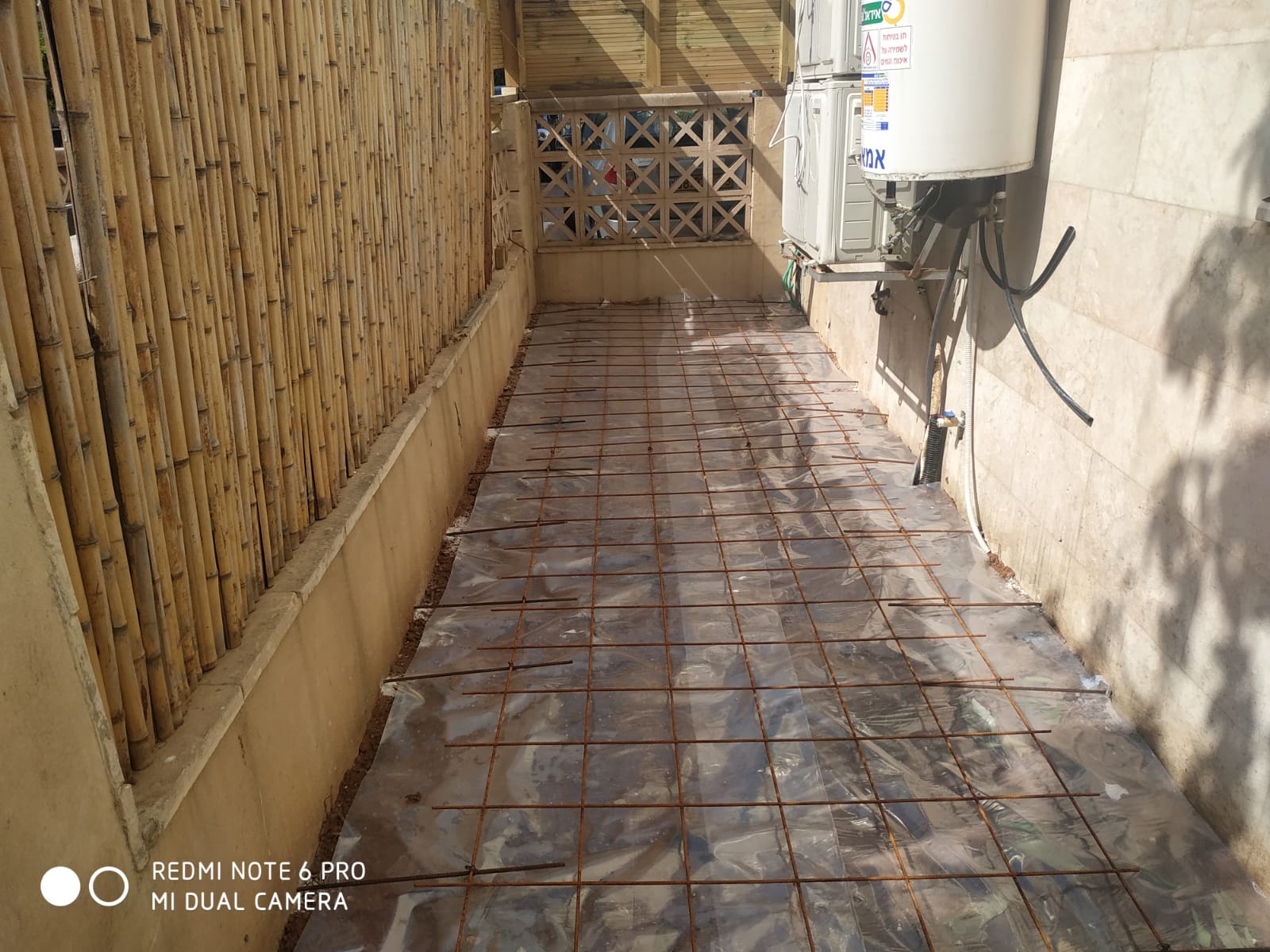 הקמת גינה לפני ואחרי