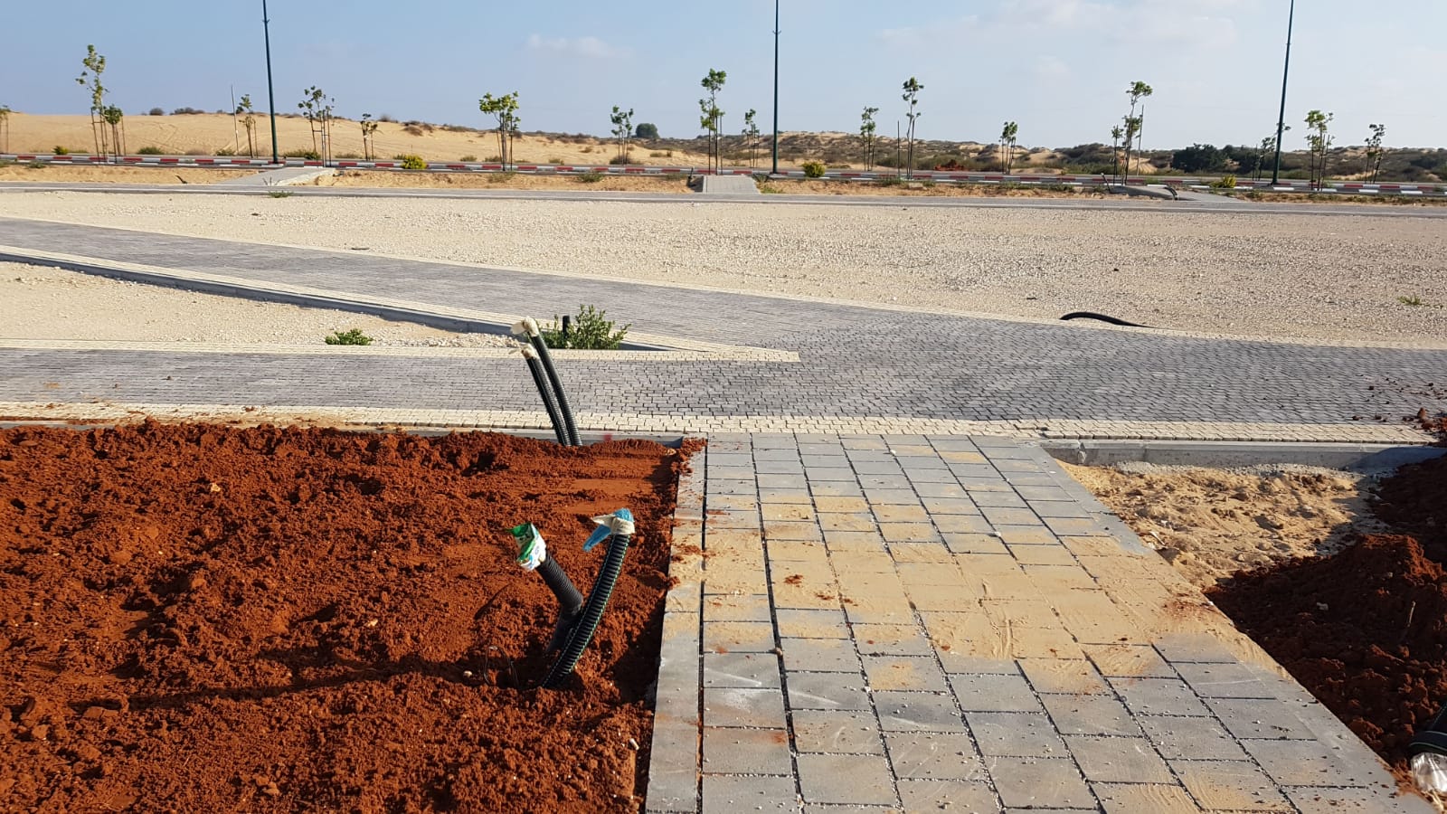 עבודות פיתוח וגינון