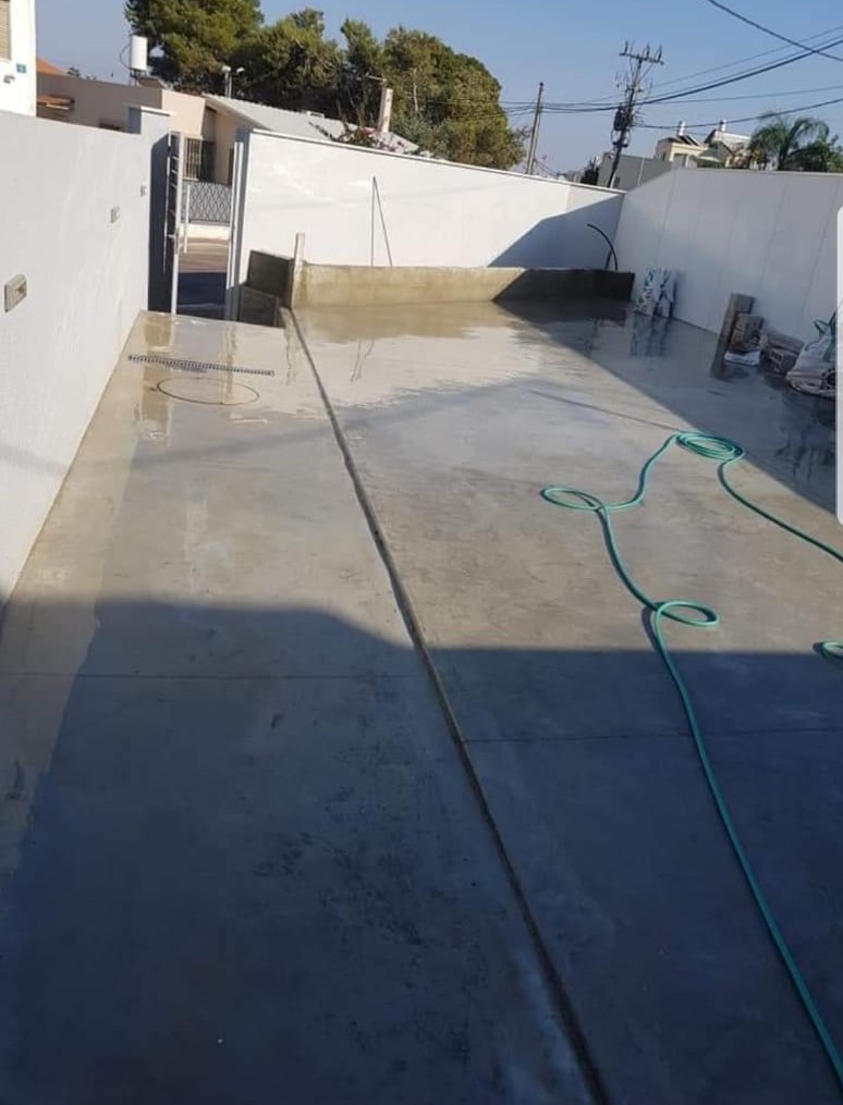 החלקות בטון