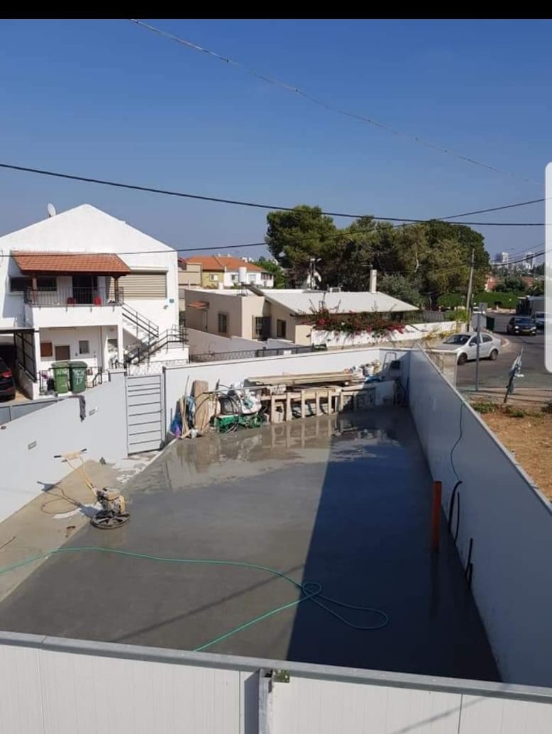 החלקות בטון