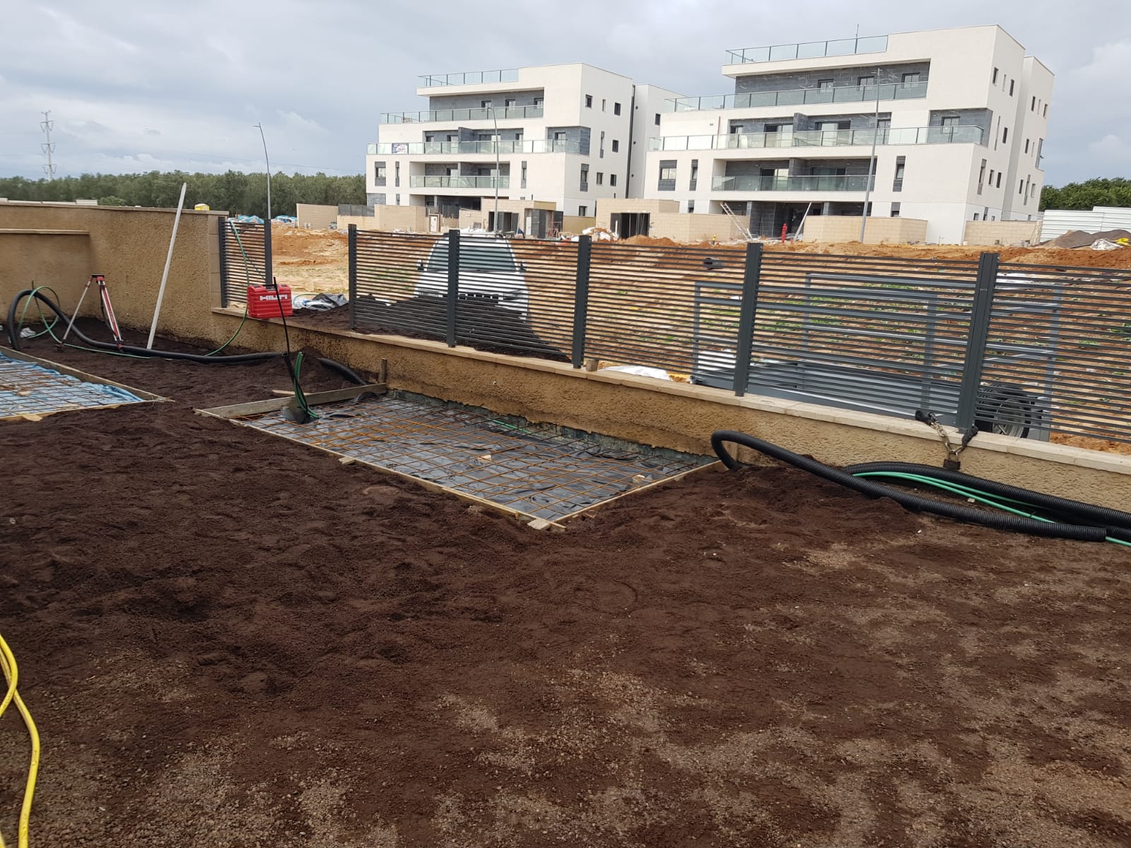 החלקות בטון