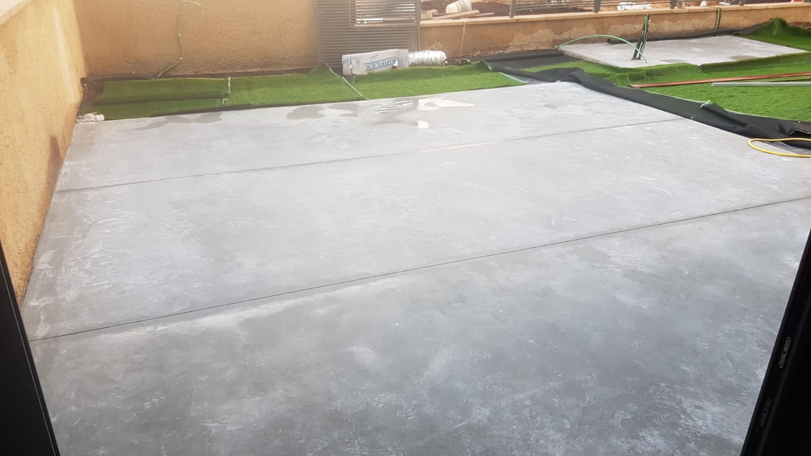 החלקות בטון