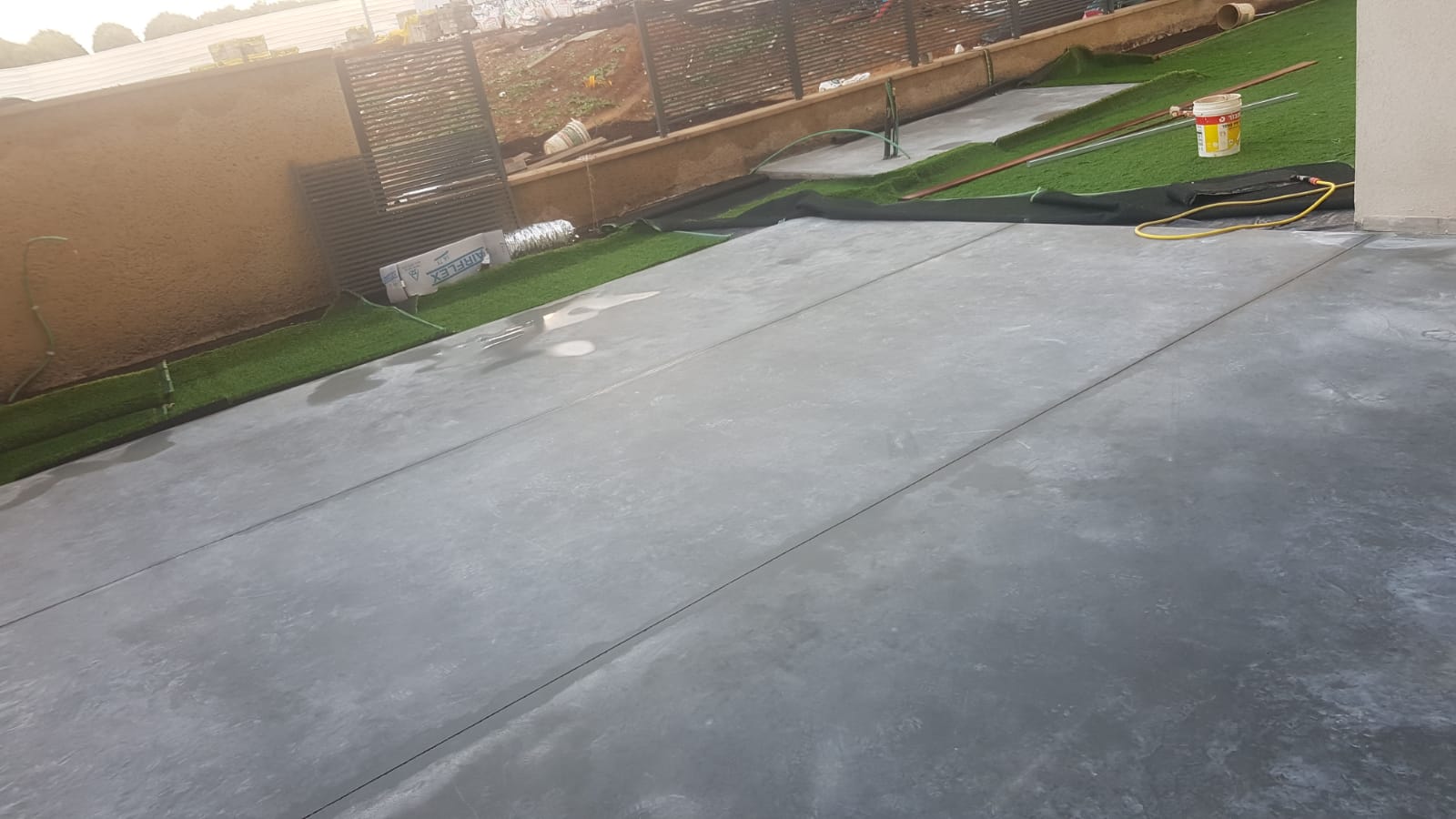 החלקות בטון