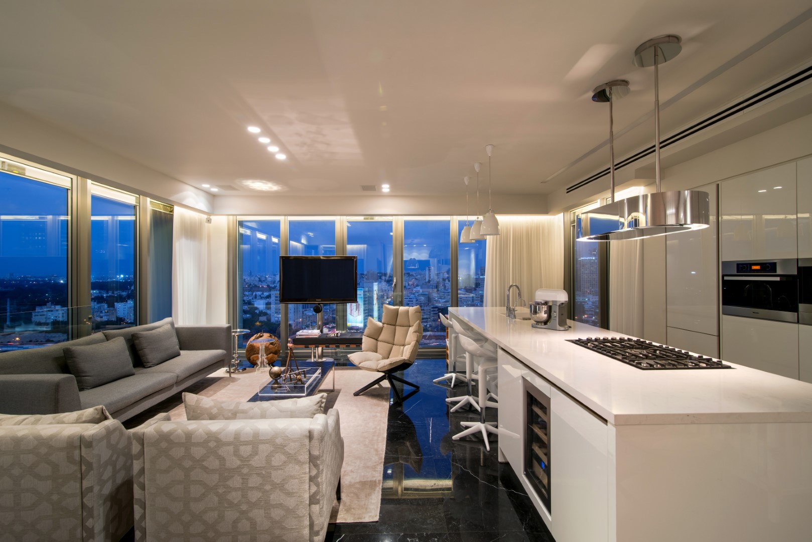 עיצוב דירה בפארק צמרת