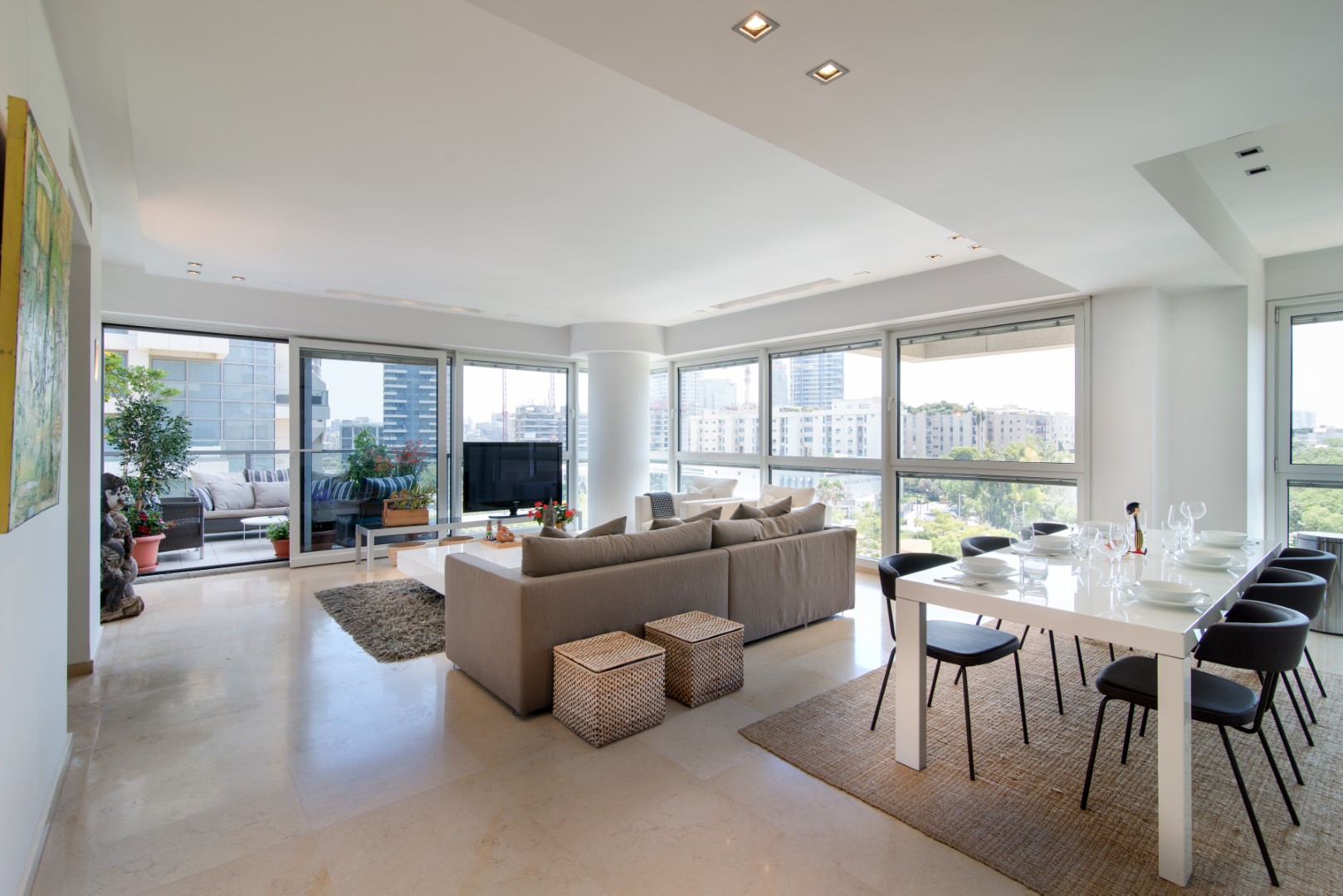 עיצוב דירה למשפחה שאוהבת לארח