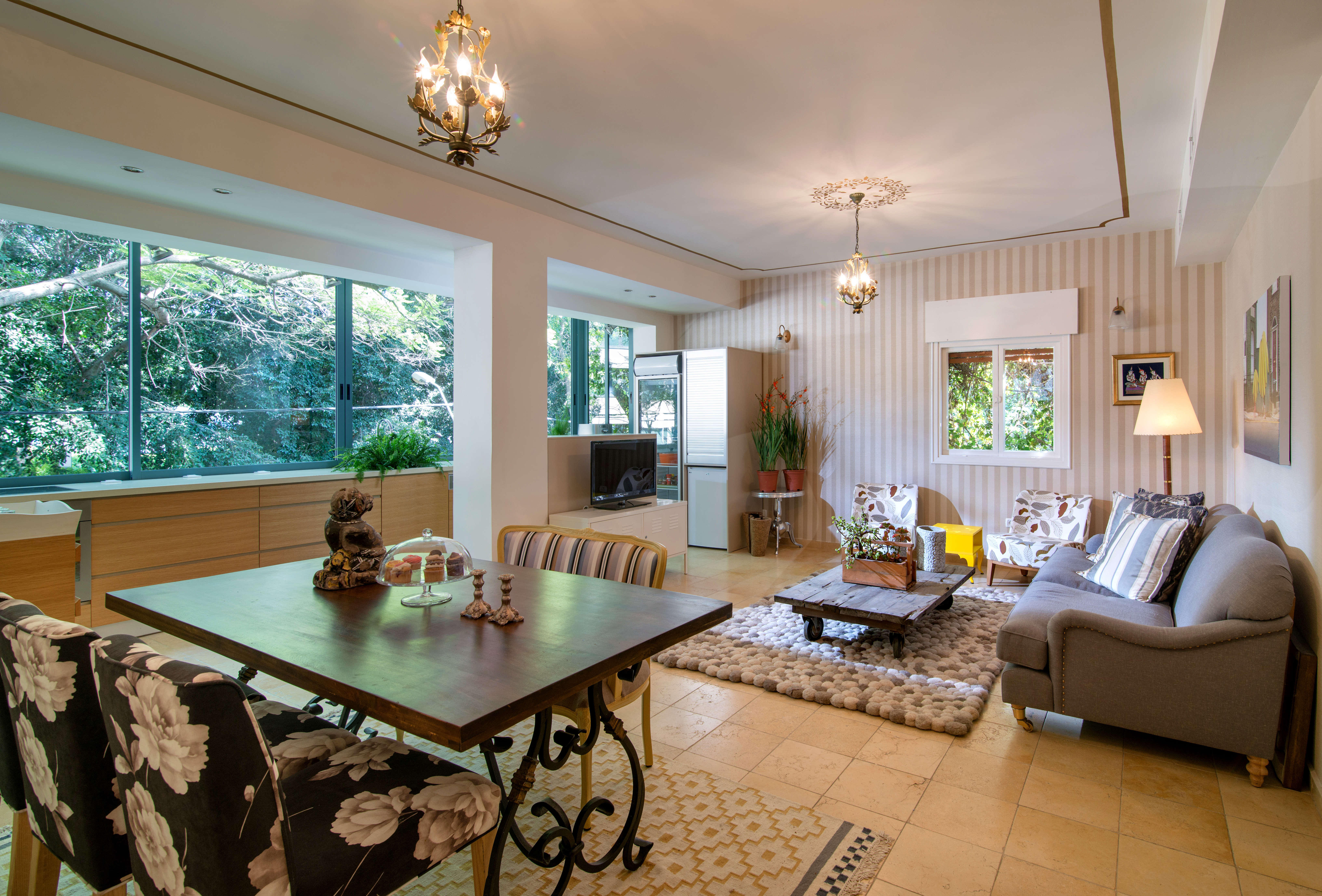 עיצוב פנים לדירת בוטיק