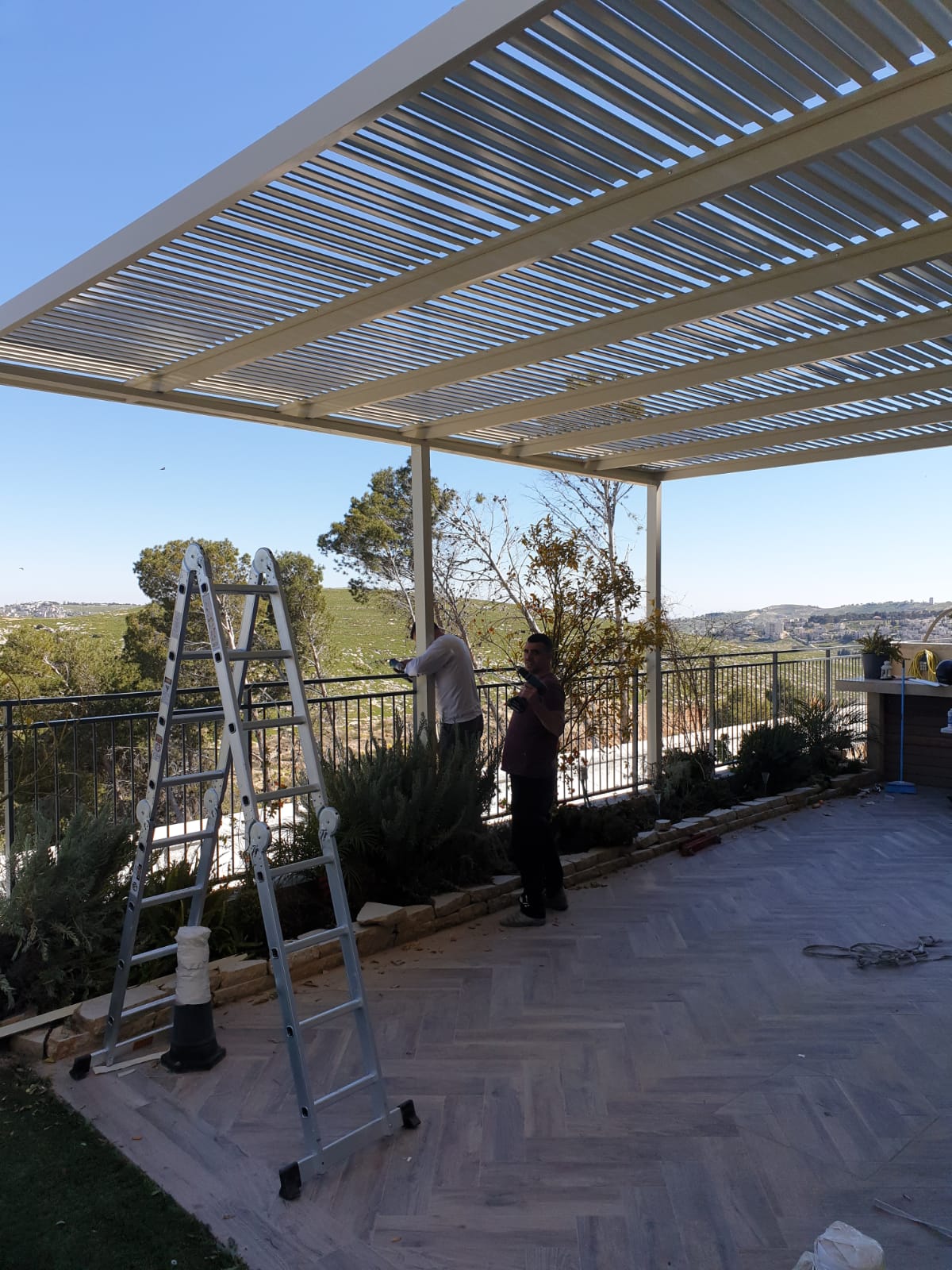 פרגולות מאלומיניום