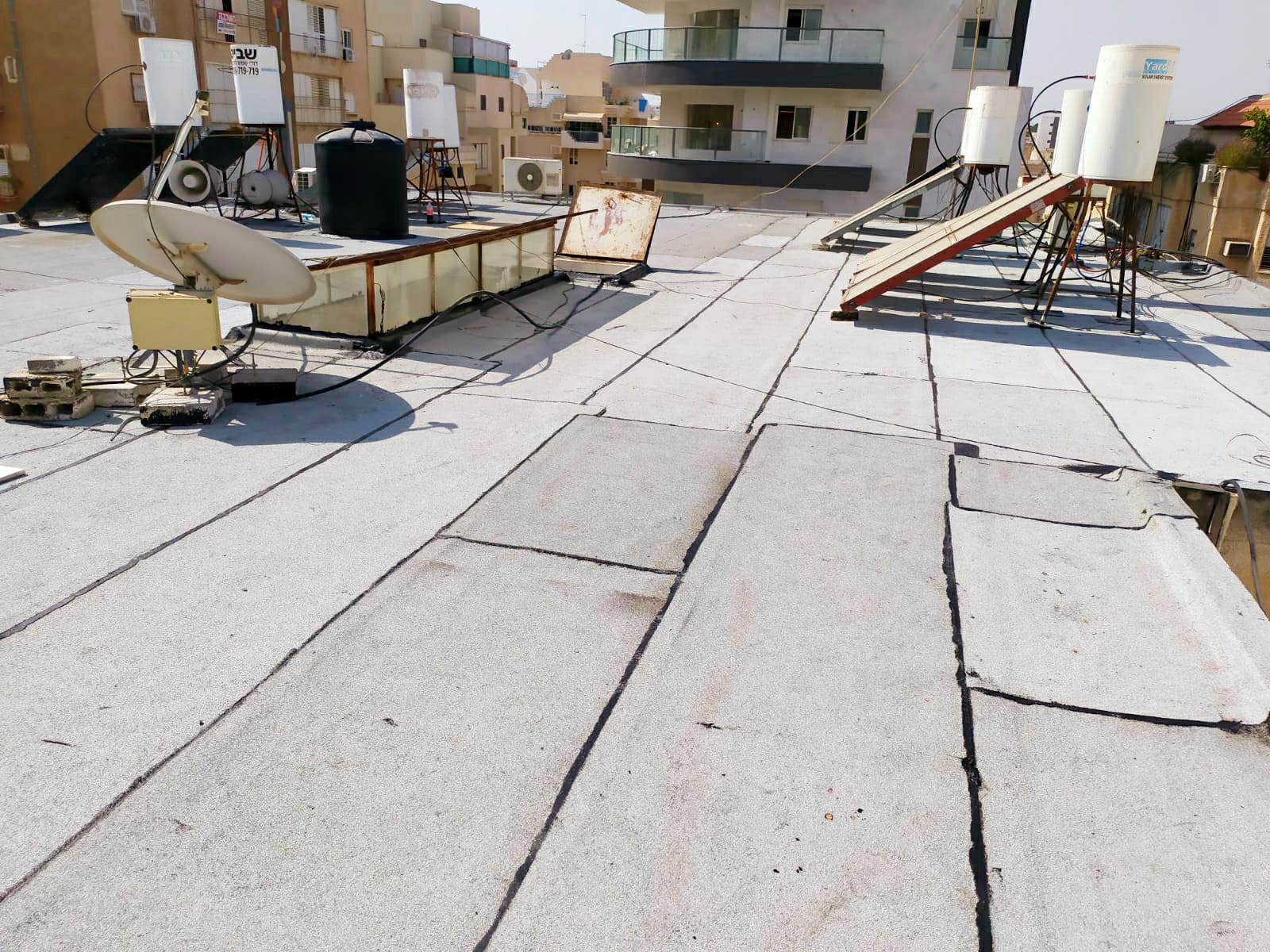 איטום גגות- יריעות ביטומניות