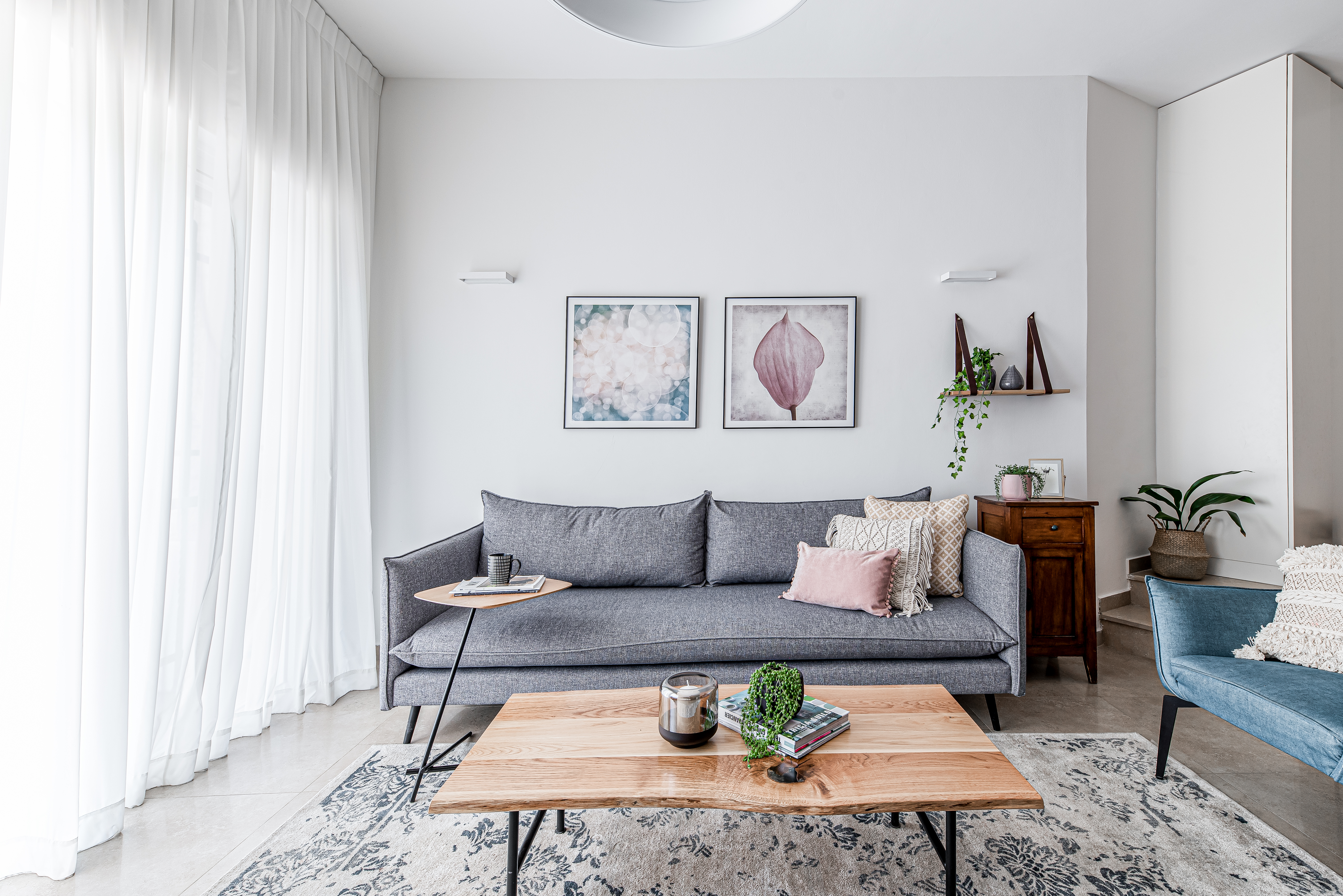 עיצוב והלבשה לדירה במבשרת ציון