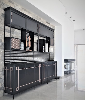 וילה מונוכרומטית במראה נקי ויפה