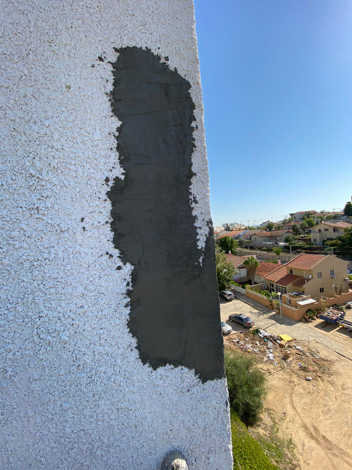 איטום קיר חיצוני בסנפלינג