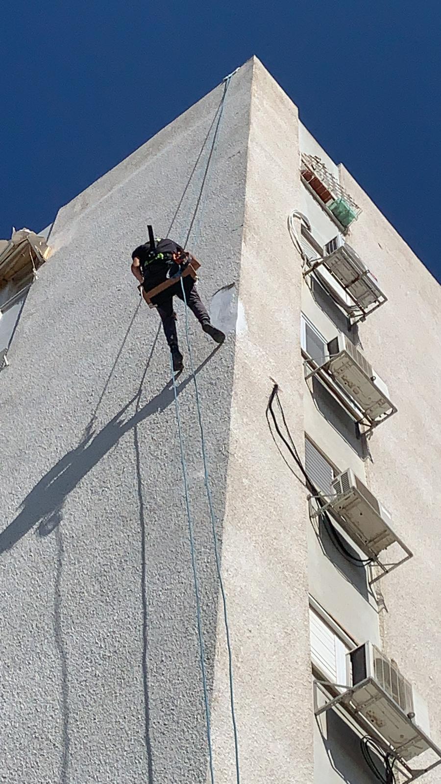 איטום קיר חיצוני בסנפלינג