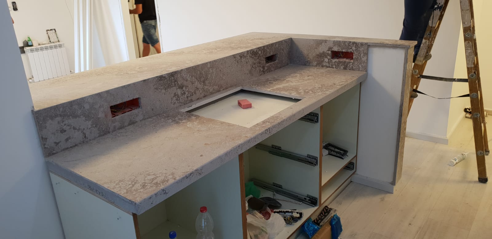 שיש למטבחים