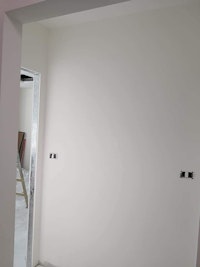 בנית משרדים מגבס סינרים ותקרה אקוסטית הכולל שפכטל וצבע