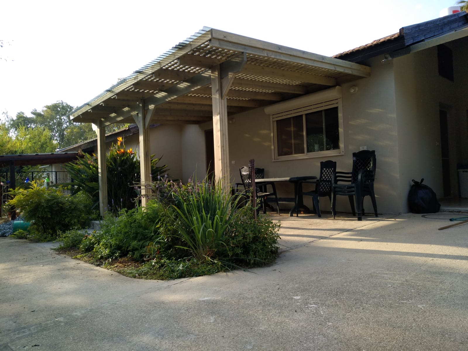 בניית פרגולות