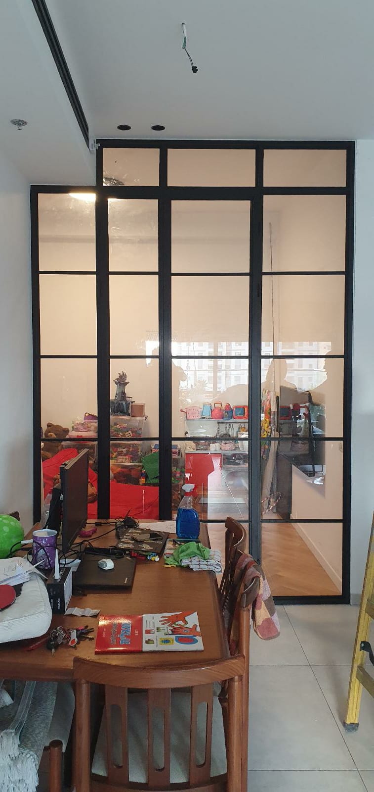 עבודות אלומניום בבית פרטי