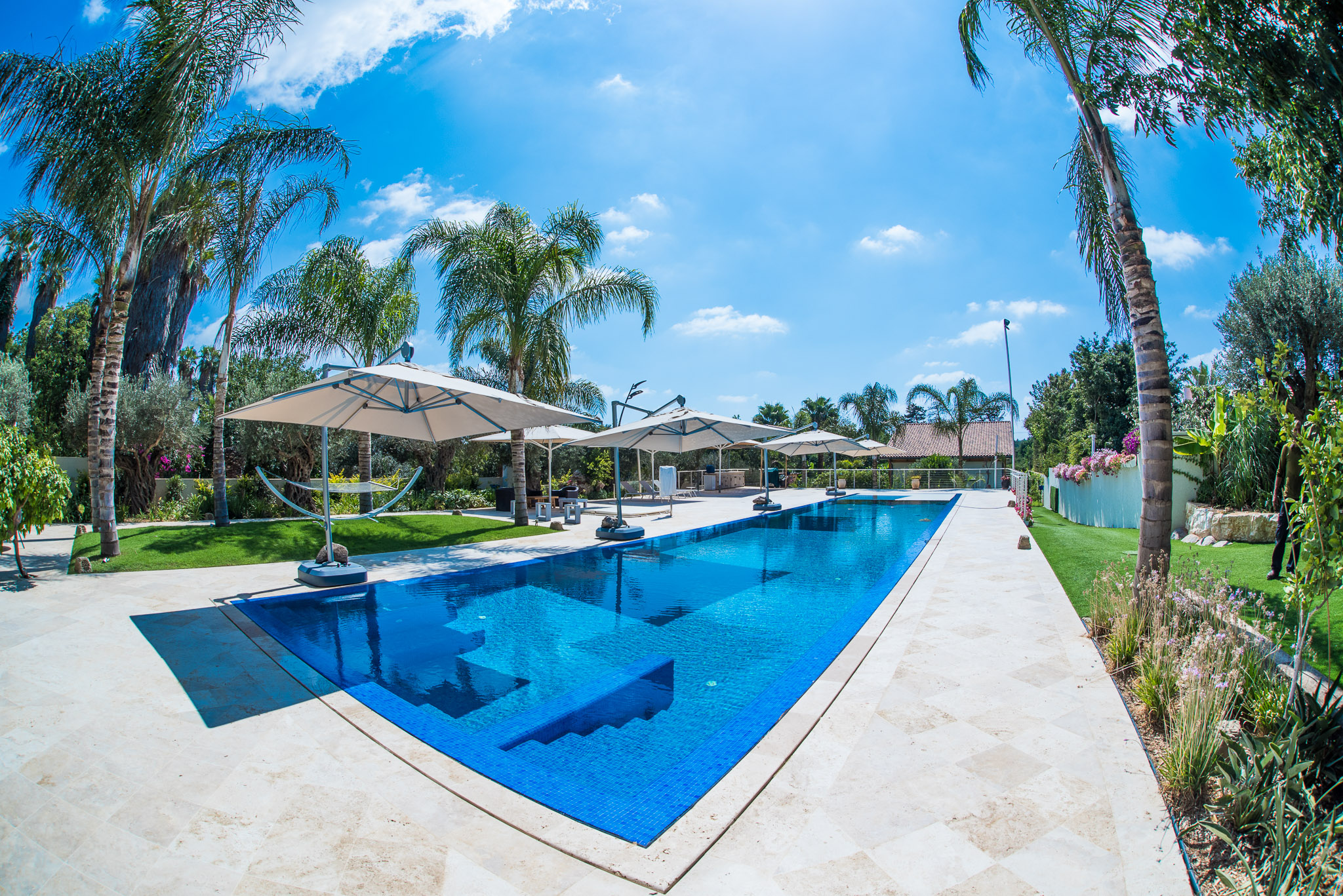 בית פרטי בנחלה בשרון + בית אורחים + בריכה.