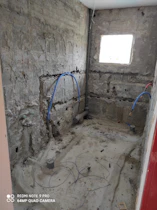 אמבטיה לפני התזת בטון