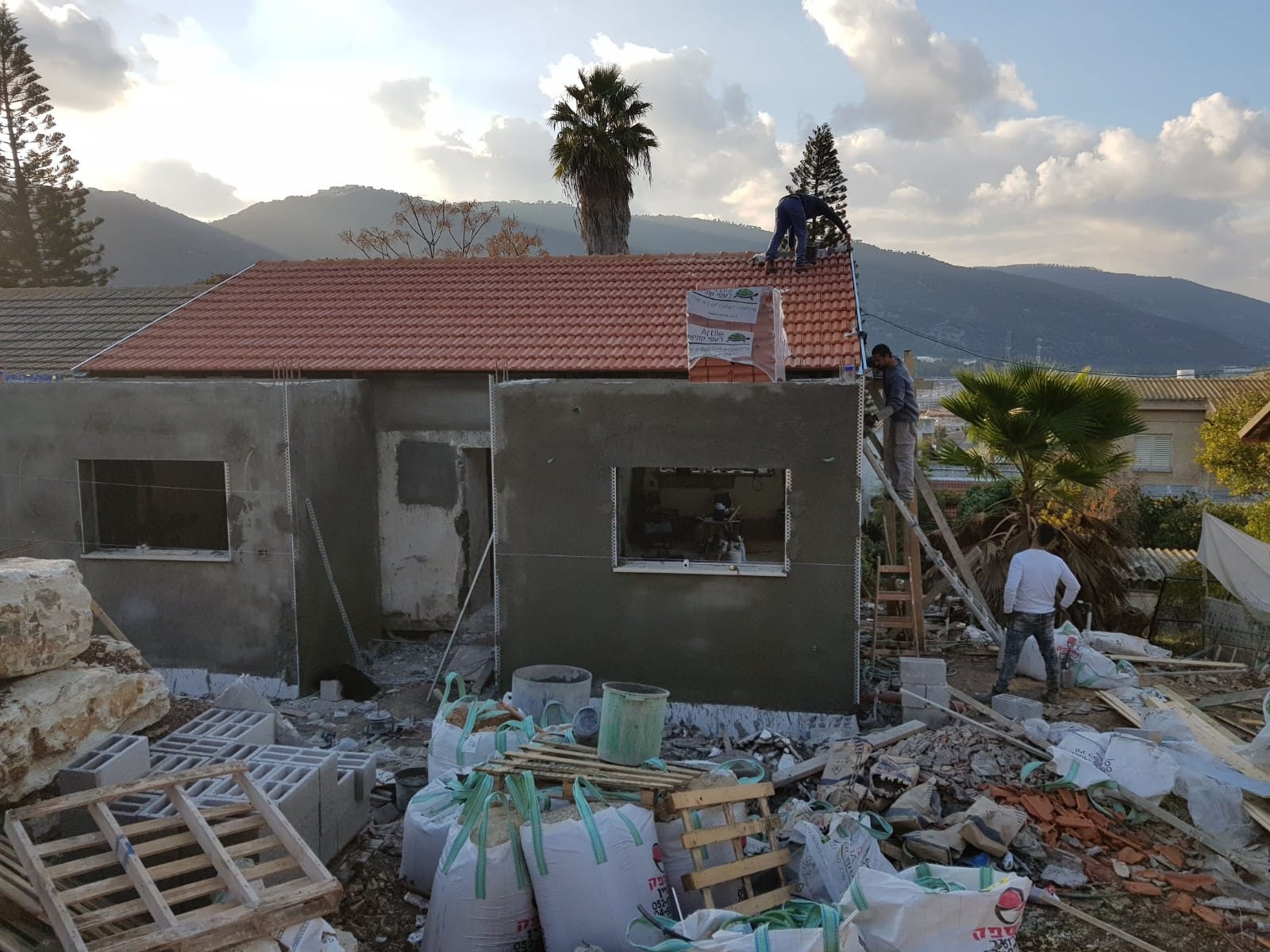 תוספת בניה כולל גמר עד מפתח