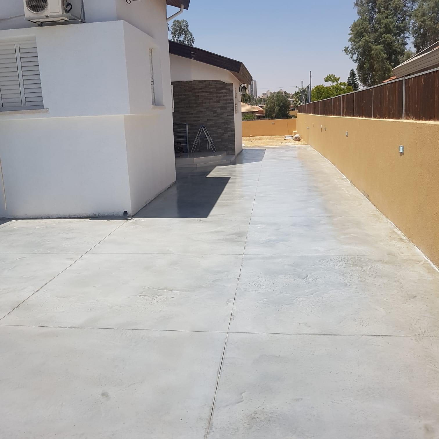 החלקות בטון