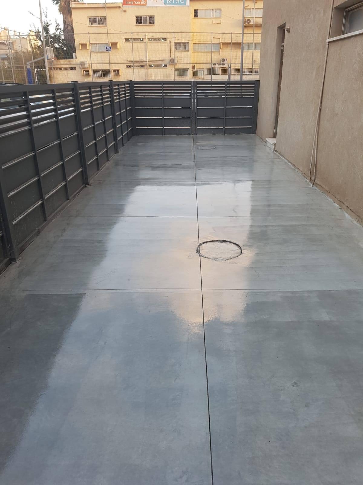 החלקות בטון