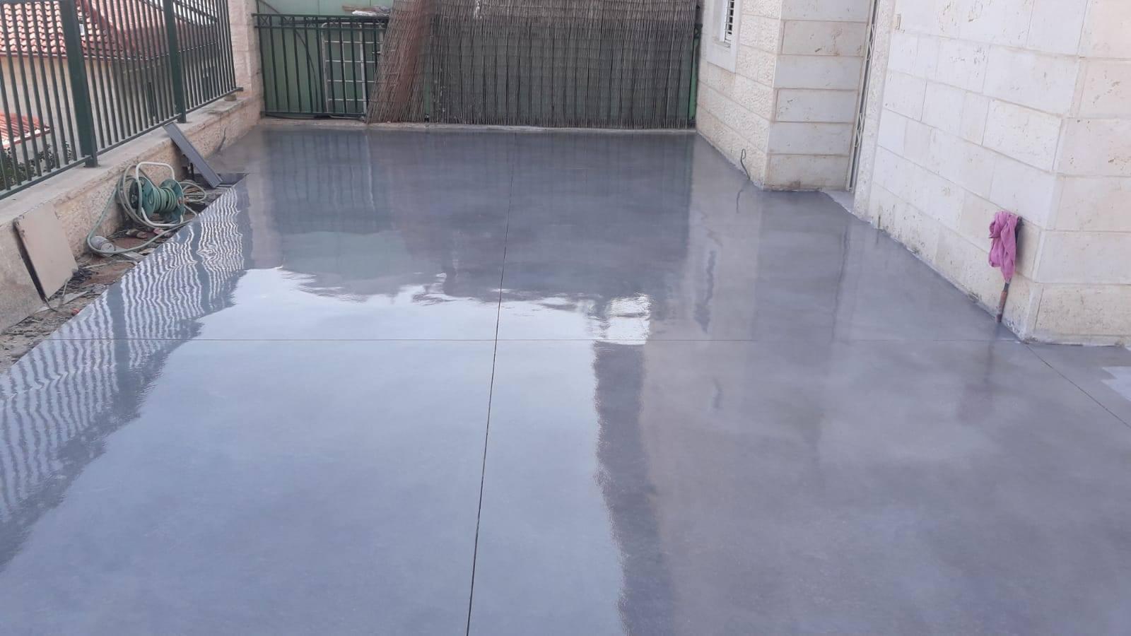 החלקות בטון