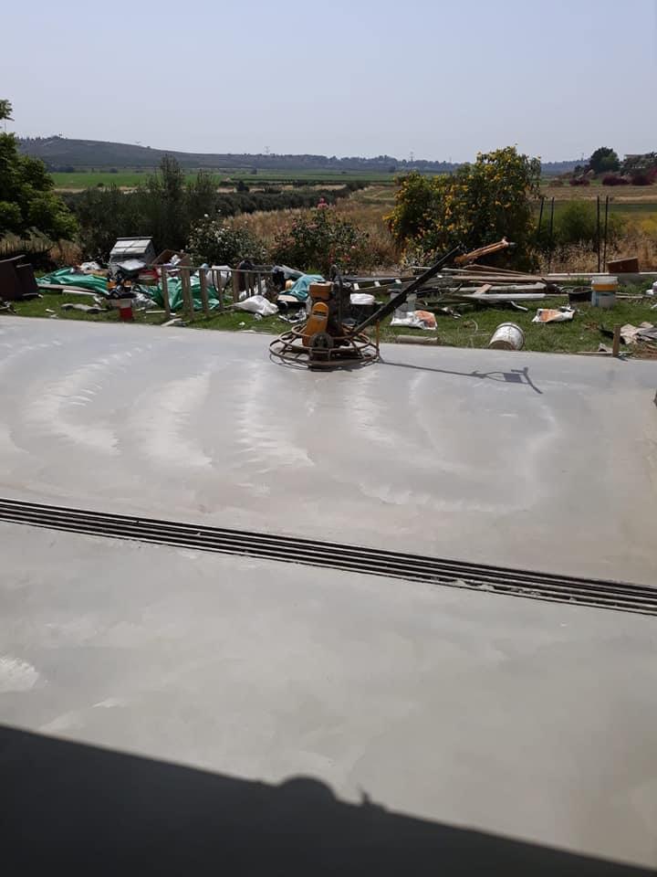 החלקות בטון