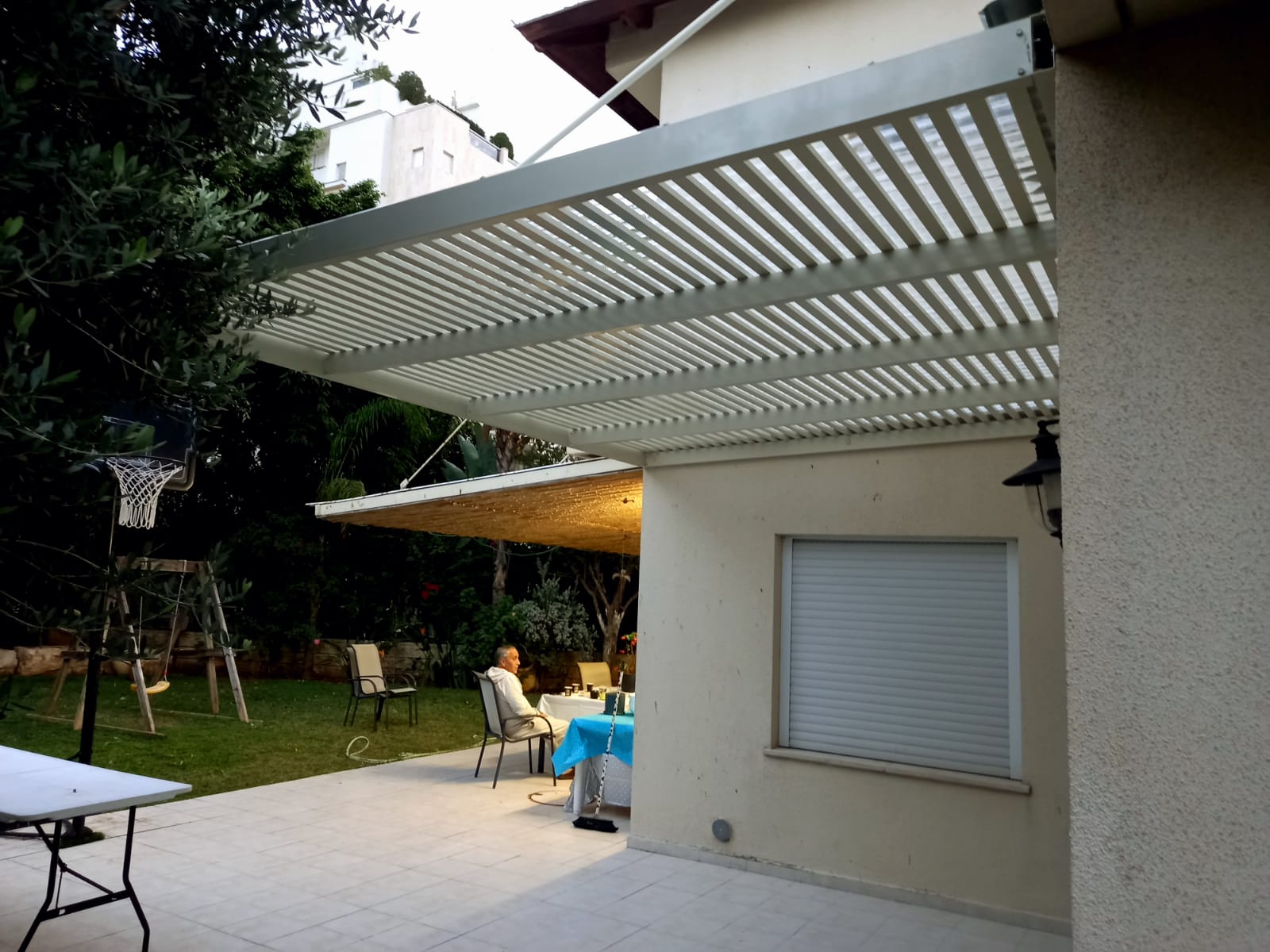 פרגולות אלומיניום צפות