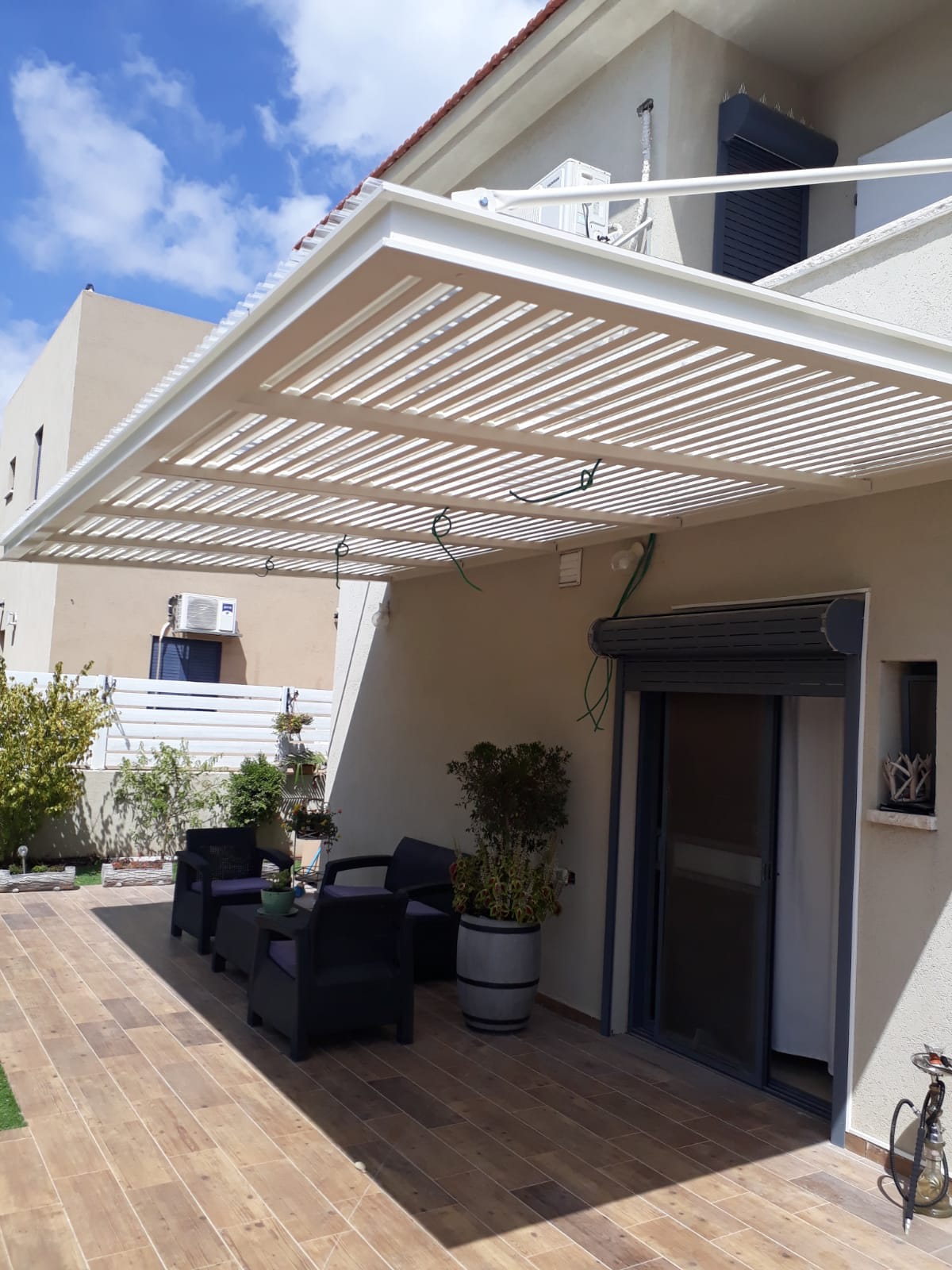 פרגולות אלומיניום צפות