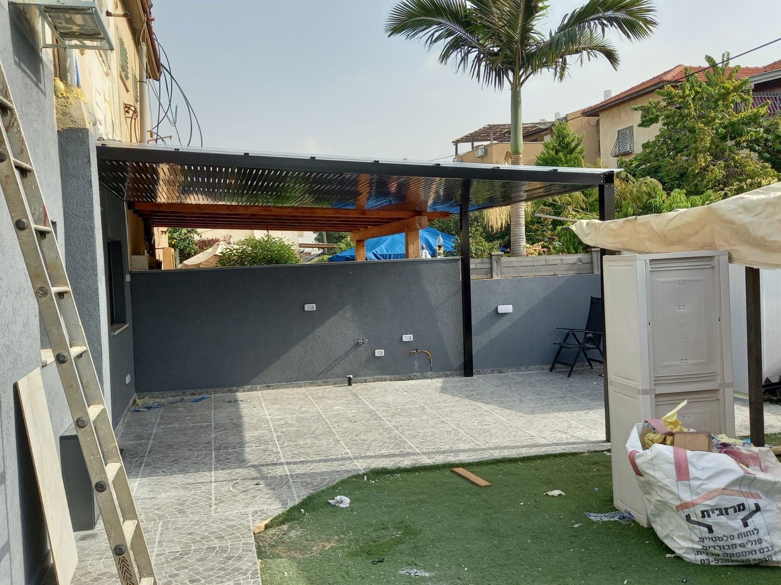 פרגולות אלומיניום צפות