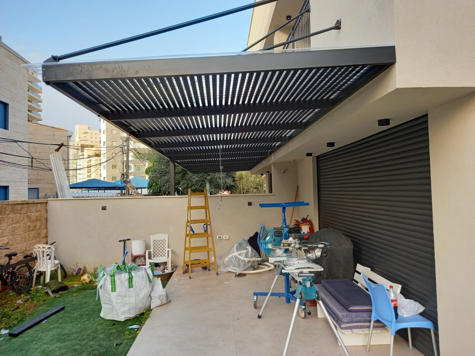 פרגולות אלומיניום צפות