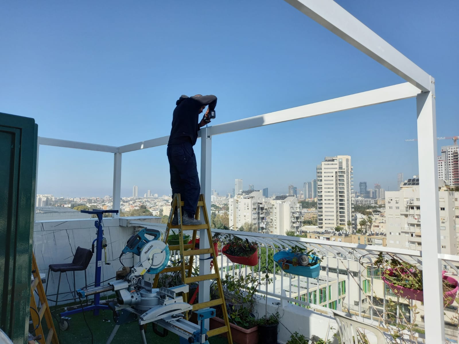 מגוון פרגולות אלומיניום