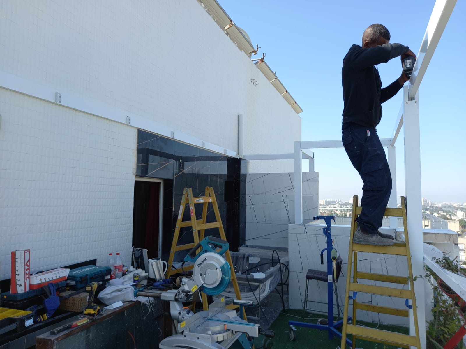 מגוון פרגולות אלומיניום