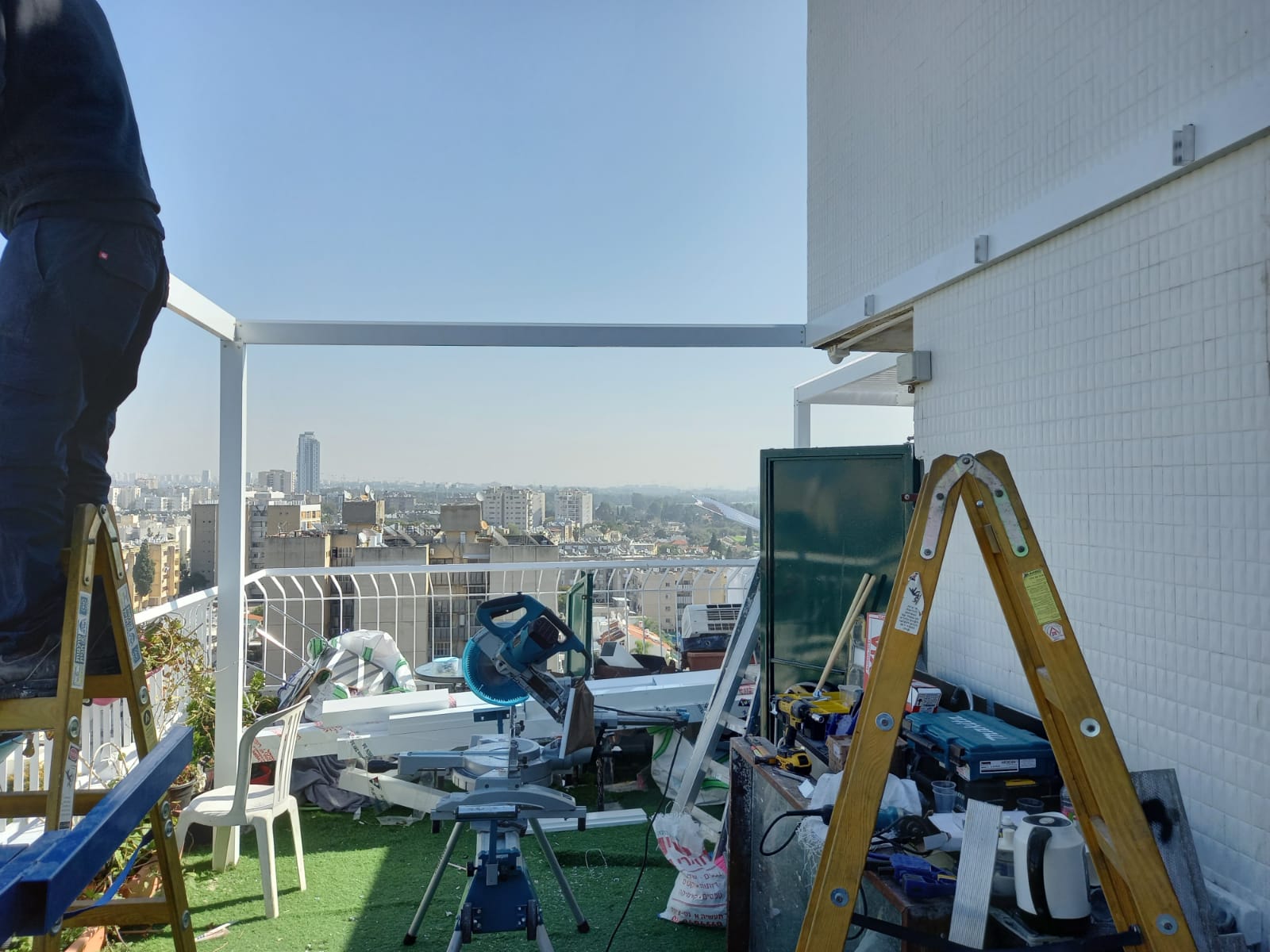 מגוון פרגולות אלומיניום