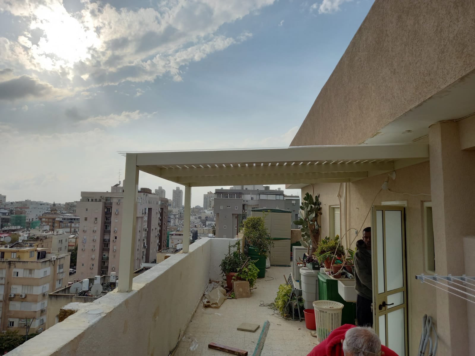 מגוון פרגולות אלומיניום