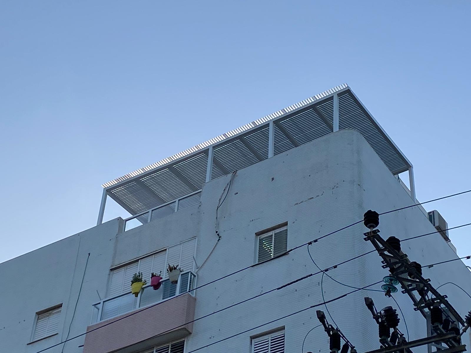 מגוון פרגולות אלומיניום