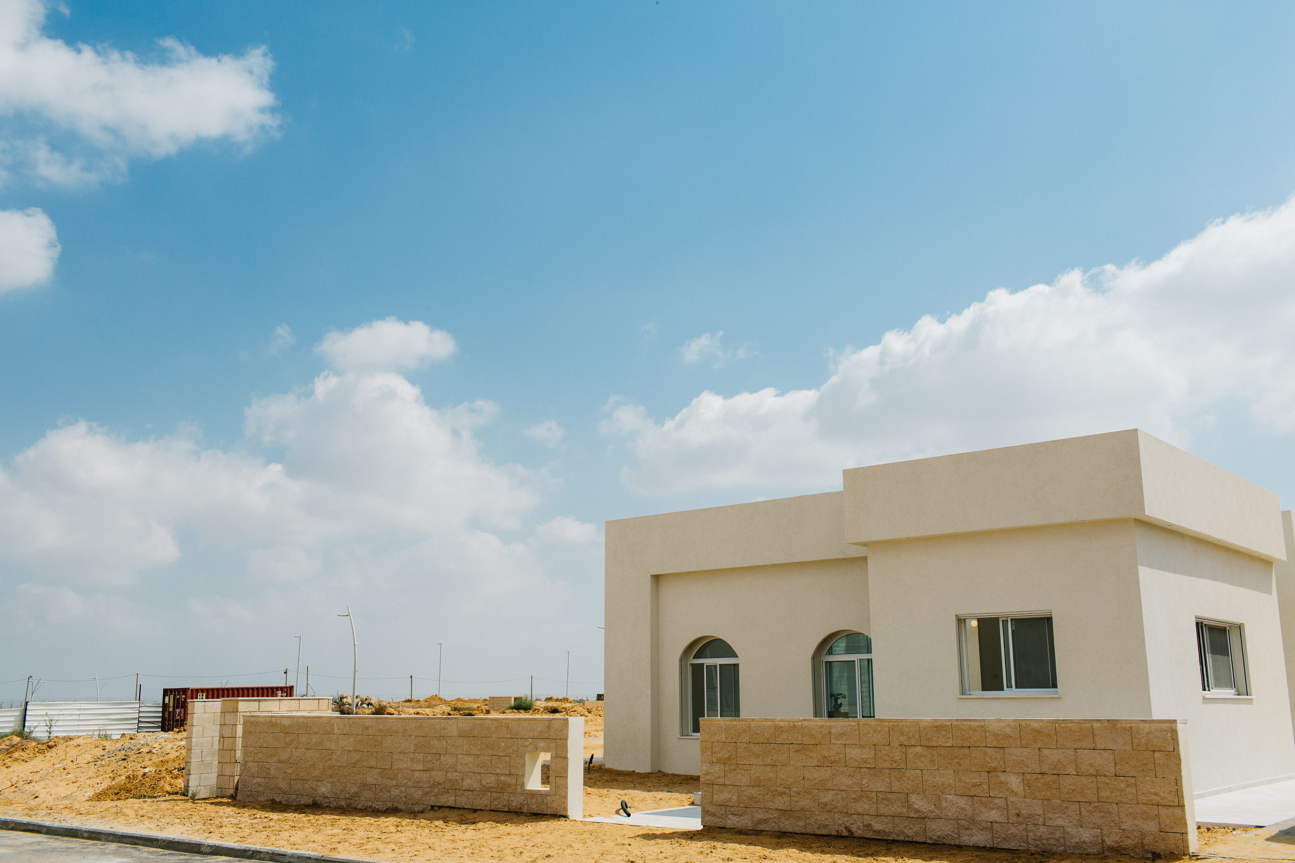 בית פרטי בדרום (שלבי סיום)