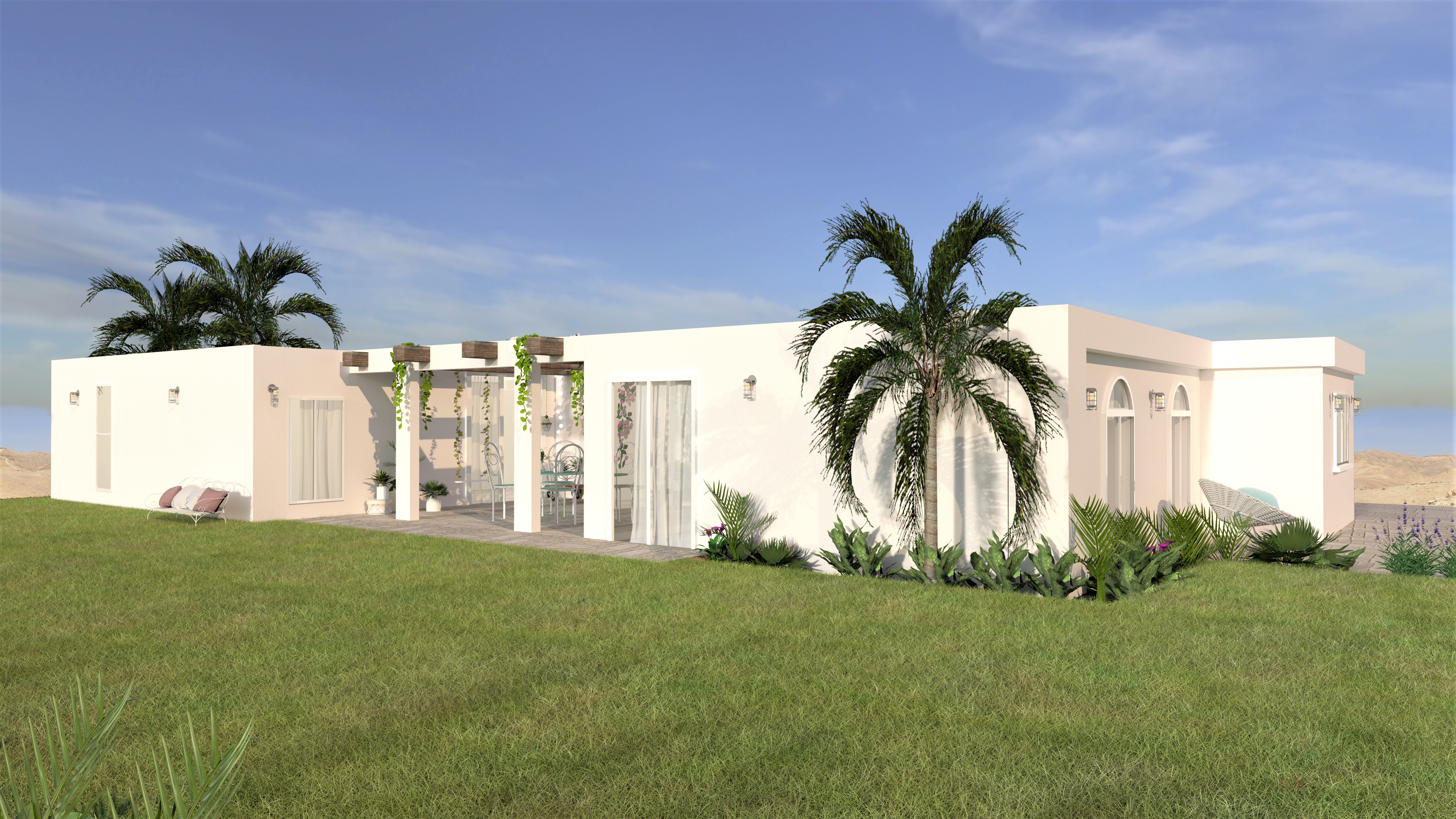 בית פרטי בדרום (שלבי סיום)