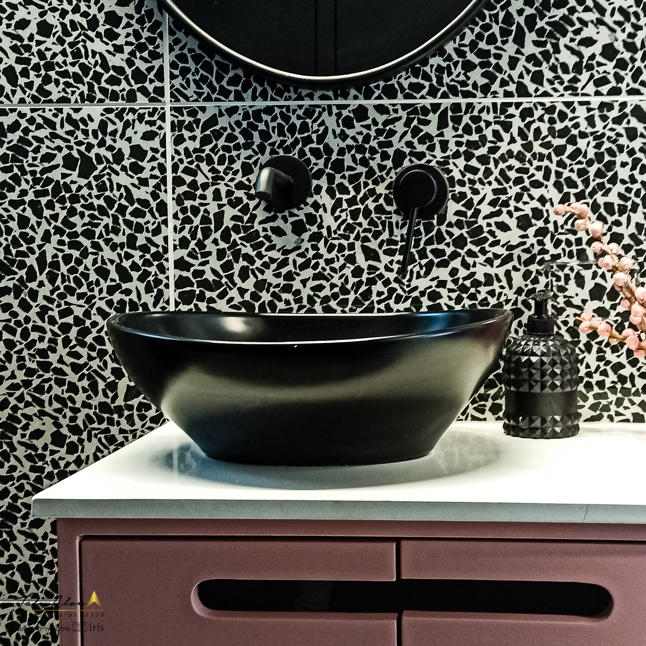 שיפוץ שרותי אורחים סופר סטייליש